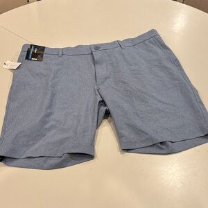 Roundtree & Yorke Blue Flat Front Shorts